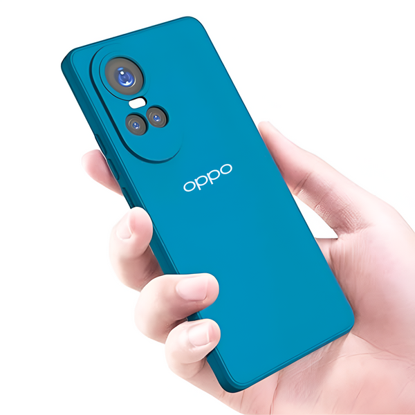 Cosmic Blue Camera Original Silicone case for Oppo Reno 10 Pro