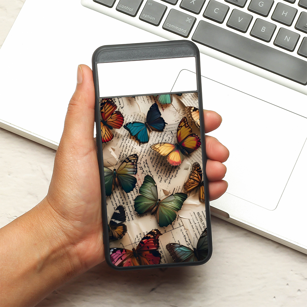 Butterfly Effect metal back case for Google Pixel 8A
