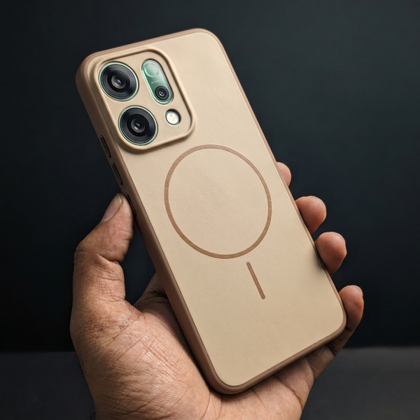 GripMate Brown Silicone case for Oppo Reno 14