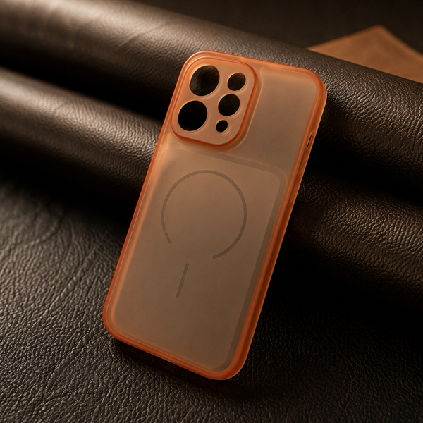 Orange Amber Silicone Case for Vivo V70