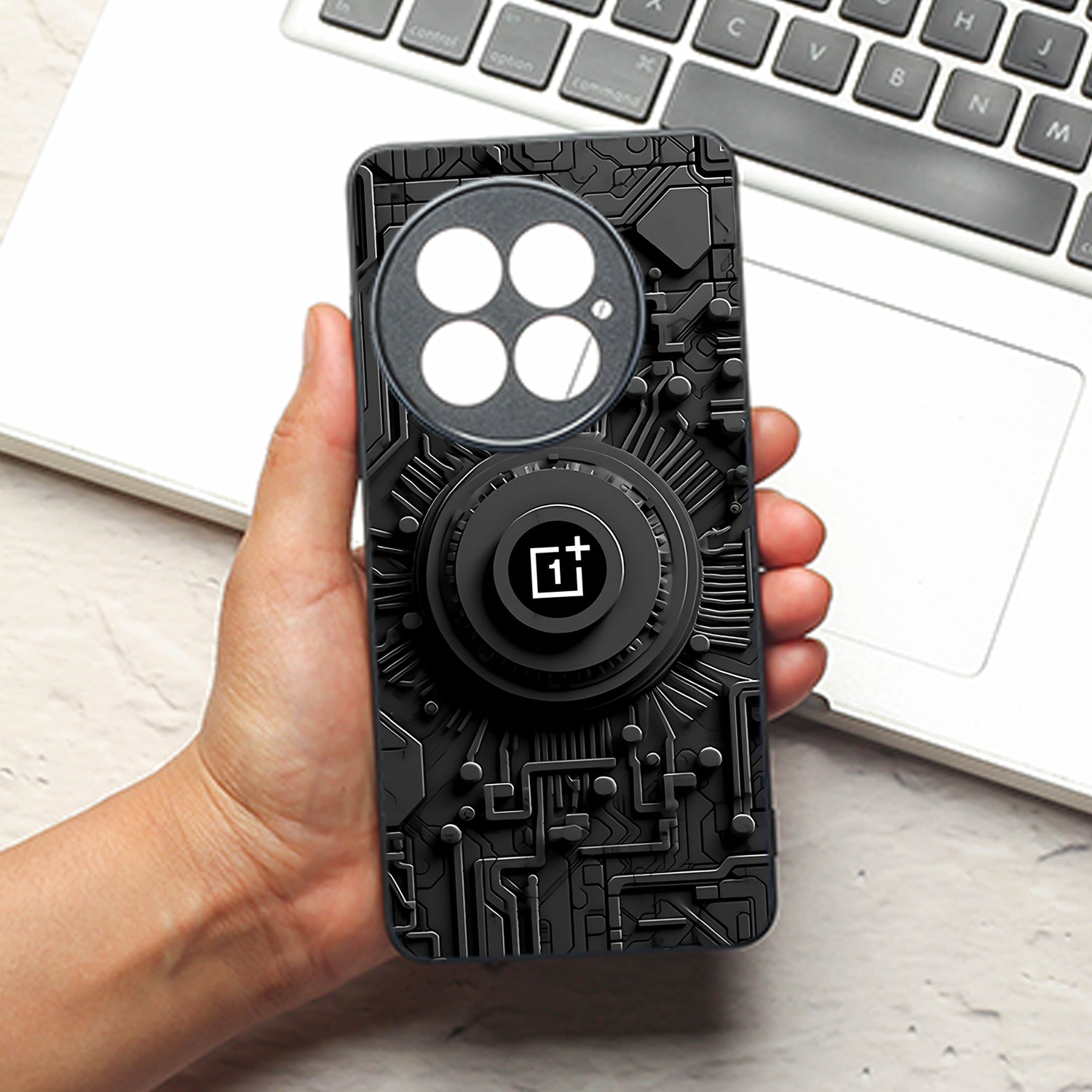 Core Reactor metal back case for Oneplus 13