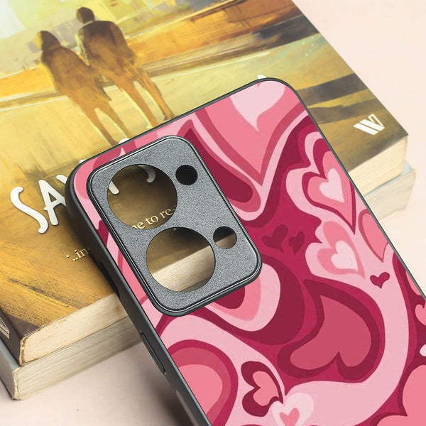 Valentine Wave metal back case for Oneplus Nord 2T