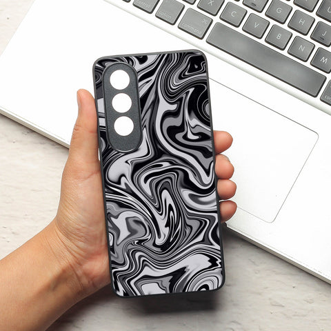 Blackout Marble metal back case for Oneplus Nord CE 4