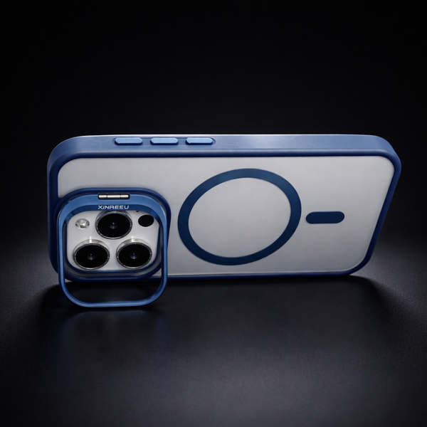 Dark Blue XINREEU Transparent Case for Apple iphone 14 Pro Max