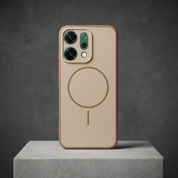 GripMate Brown Silicone case for Oppo Reno 14