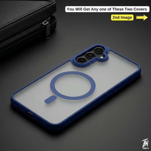 KYRON Dark Blue Matte Case for Samsung A36