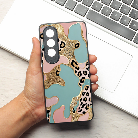 Leopard Luxe metal back case for Oneplus Nord CE 4