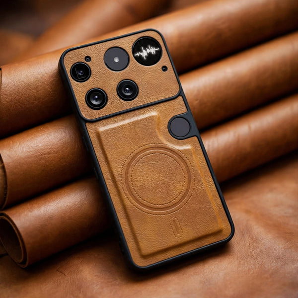 Crest Brown Leather Case for Nothing Phone 3