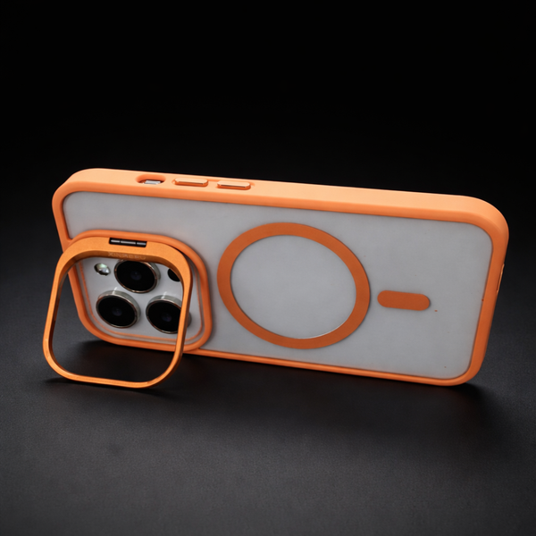 Orange XINREEU Transparent Case for Apple iphone 15 Pro