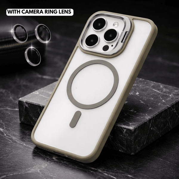 Grey XINREEU Transparent Case for Apple iphone 14 Pro