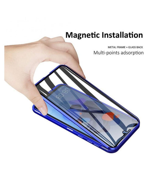 Blue Magnetic Back Case for Samsung Note 10