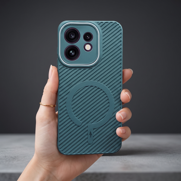 Gripon Green Silicone Case for Oppo Reno 16