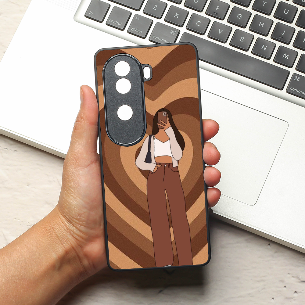 Retro Soul metal back case for Vivo V40e