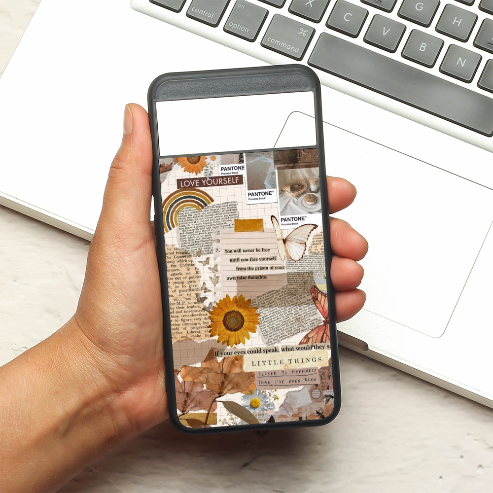 Sunlit Stories metal back case for Google Pixel 8A