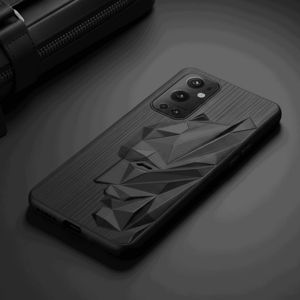 Superhero Engraved logo silicon Case for Oneplus 9 Pro
