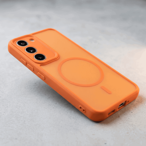 GripMate Orange Silicone case for Samsung S23