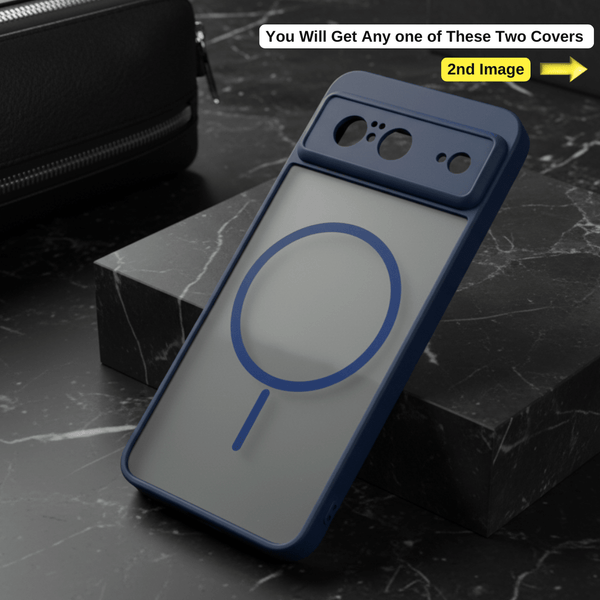 KYRON Dark Blue Matte Case for Google Pixel 8