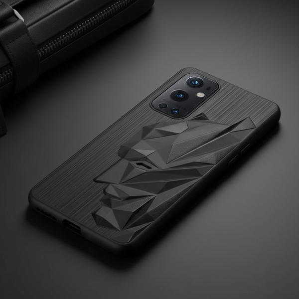 Superhero Engraved logo silicon Case for Oneplus 9 Pro