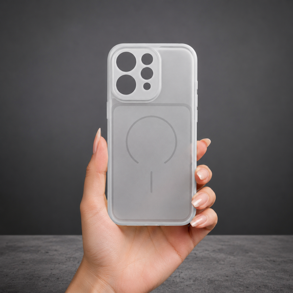 White Amber Silicone Case for Vivo V70 Elite