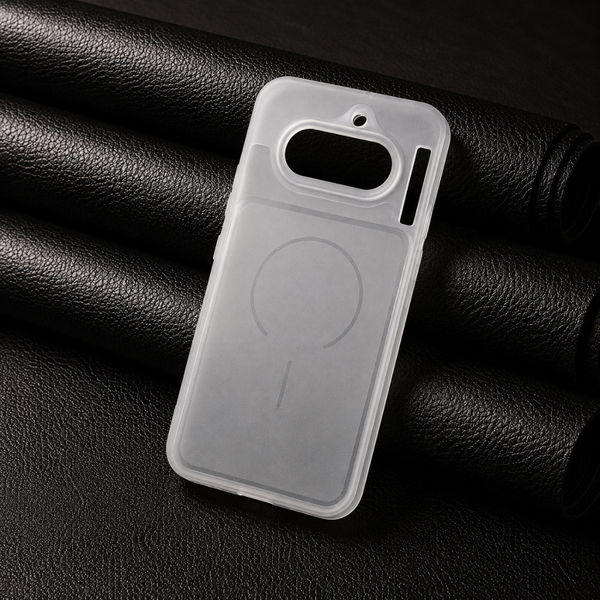White Amber Silicone Case for Nothing Phone 4a