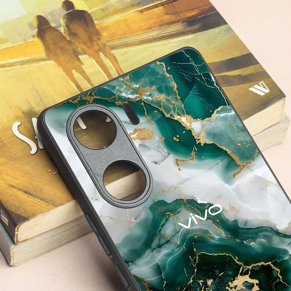 Auric Glaze metal back case for Vivo V29e