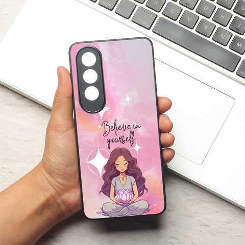 Lotus Girl metal back case for Oneplus Nord CE 4