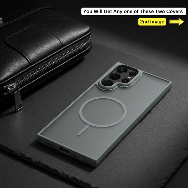 KYRON Grey Matte  Case for Samsung S22 Ultra