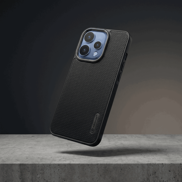 Black DRAVIK Texture Silicone Case for Oppo Reno 15
