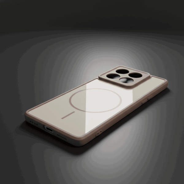 GripMate Brown Silicone case for Motorola Edge 60 Fusion