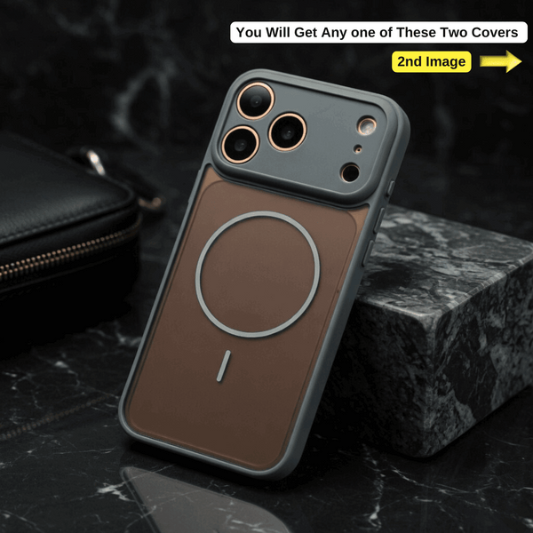 KYRON Matte Grey Case for Apple Iphone 17 Pro Max