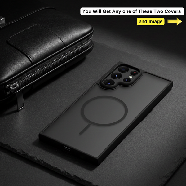 KYRON Black Matte Case for Samsung S22 Ultra