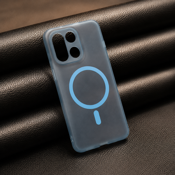 Blue Paper Matte Magsafe Case for Oneplus 15