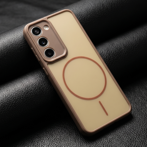 GripMate Brown Silicone case for Samsung S23