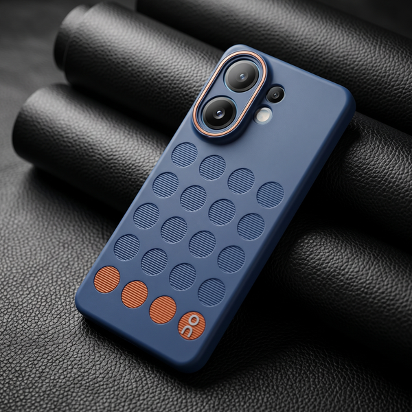Stack Dark Blue Silicone Case for Vivo V60