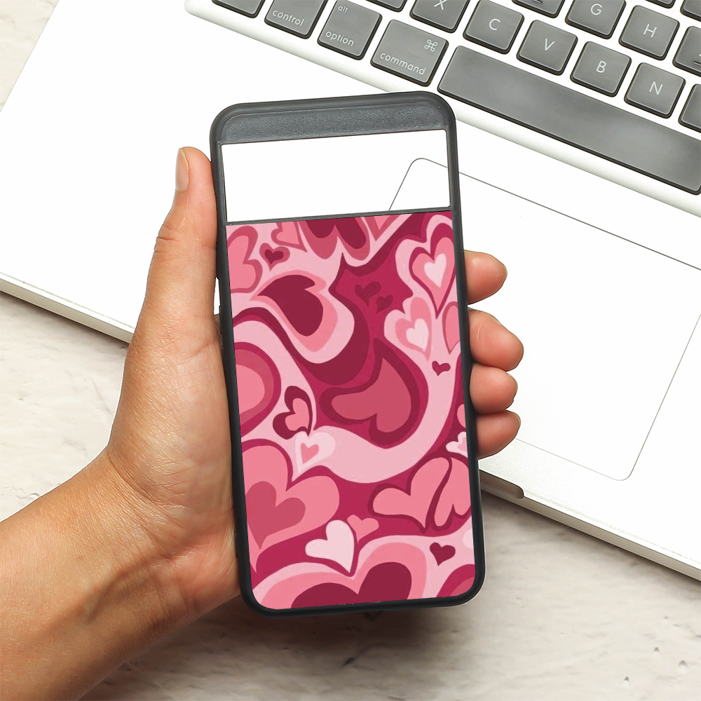 Valentine Wave metal back case for Google Pixel 8A