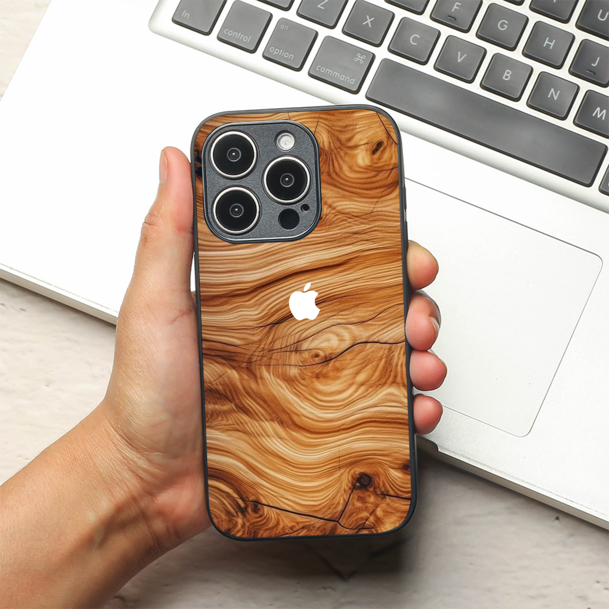 Classic Wood metal back case for Apple Iphone 11 Pro Max