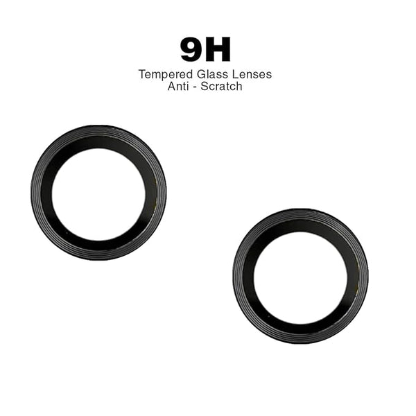 Black Metallic camera ring lens guard for Oneplus Nord Ce 3