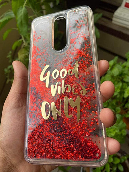 Red Good Vibes Silicone case for Oneplus 7 Pro