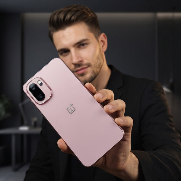 Orix Pink Matte Case for Oneplus 15r