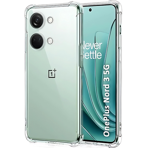 SilicaClear Transparent Silicone Case for Oneplus Nord 3