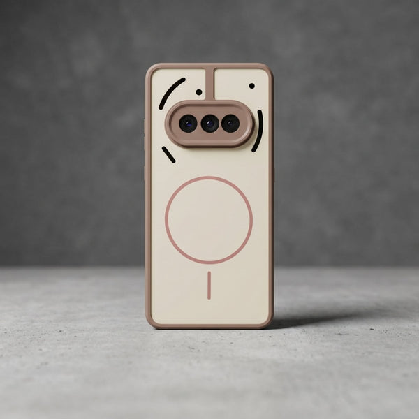 GripMate Brown Silicone case for Nothing Phone 3a