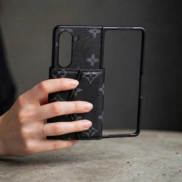 Design L2 Black Silicone case for Samsung Galaxy Fold 5