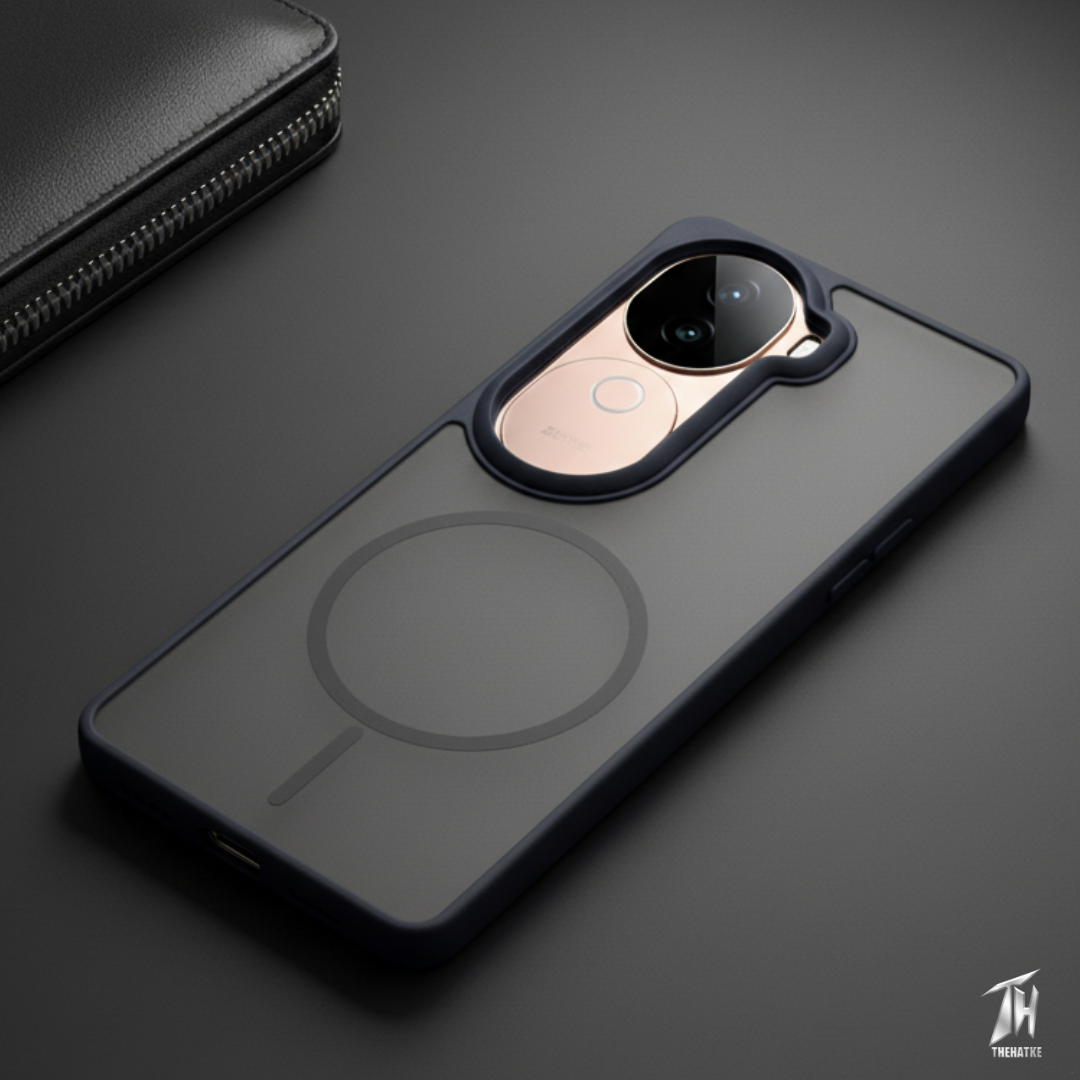 KYRON Black Matte  Case for Vivo V40e
