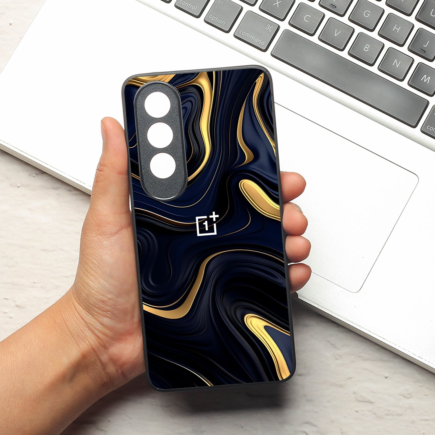 Noir Gold metal back case for Oneplus Nord CE 4