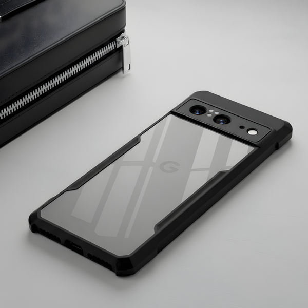 Hybrid Shockproof silicone transparent Case for Google Pixel 8