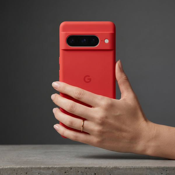 Red Camera Original Silicone case for Google Pixel 8 Pro