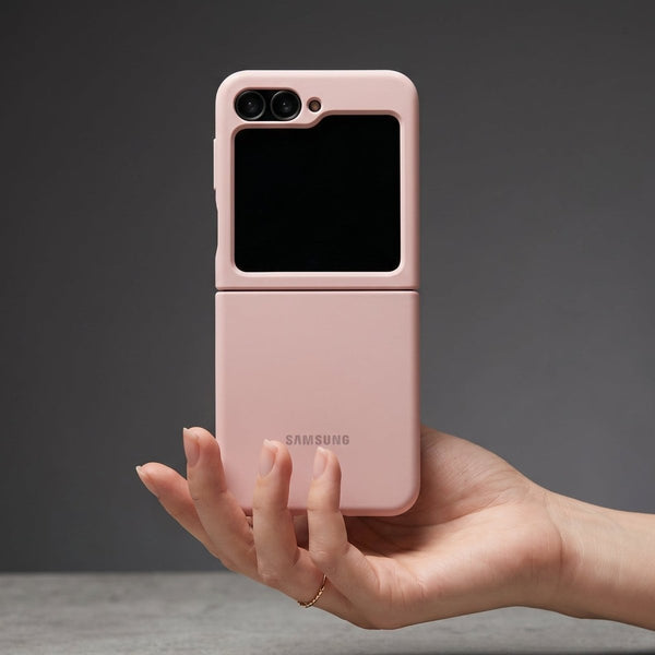 Peach Original Silicone case for Samsung Galaxy Z FLIP 5