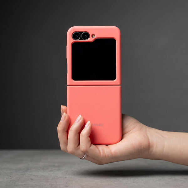Orange Original Silicone case for Samsung Galaxy Z FLIP 6