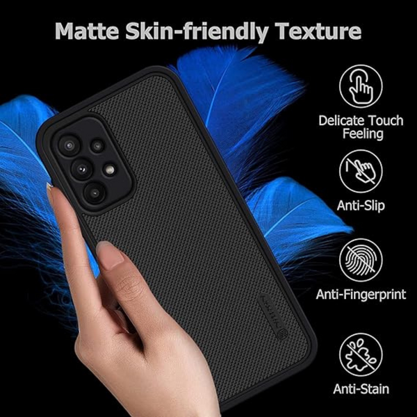 Black Niukin Silicone Case for Samsung A23