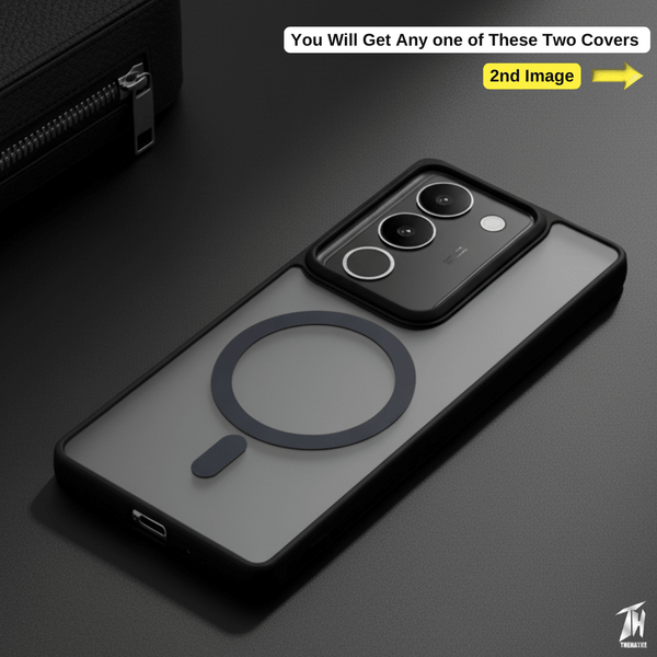 KYRON Black Matte  Case for Vivo V27 Pro